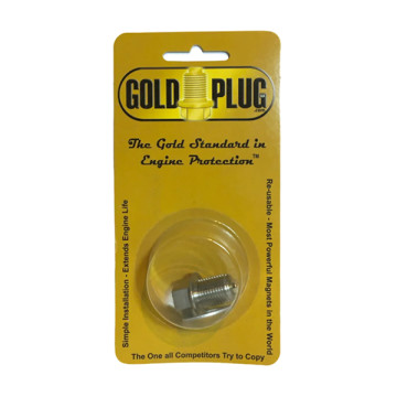 Gold Plug - AP18 drain plug