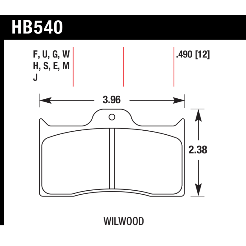 Hawk Pads - HB540